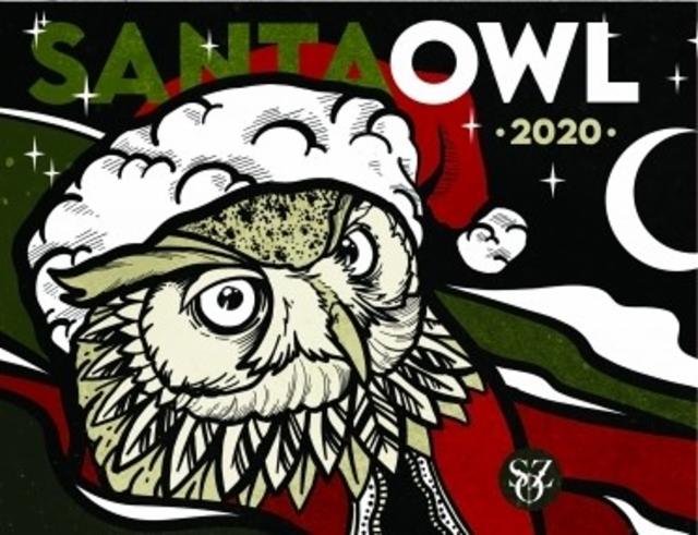Santa Owl 2020 7.5%, Ferme Brasserie Des Sagnes, France