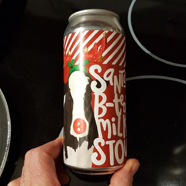 Santas B-Team Milk Stout 4.5%, New Ontario Brewing Company, Canada