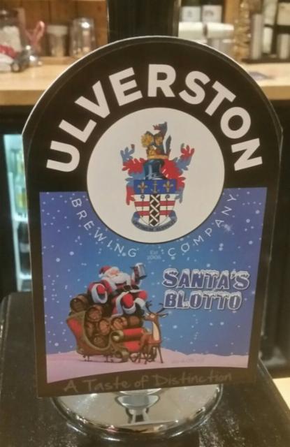 Santa's Blotto 4.0%, Ulverston Brewing Company, England