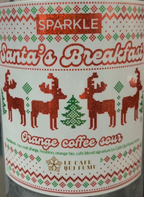 Santa's Breakfast Orange Coffee Sour 4.5%, Sparkle, France