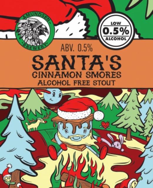Santa's Cinnamon Smores 0.5%, Amundsen Bryggeri, Norway