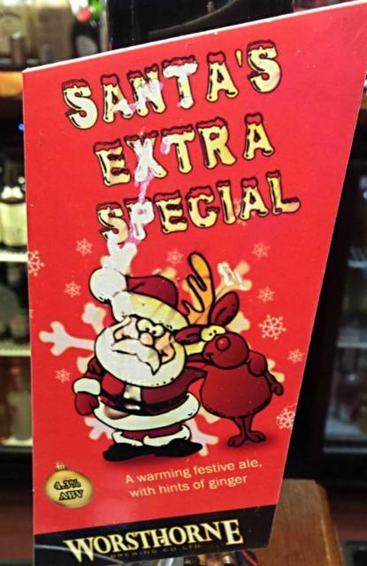 Santa's Extra Special 4.3%, Worsthorne Brewery, England