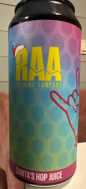 Santas Hop Juice, Raa Brewing Company