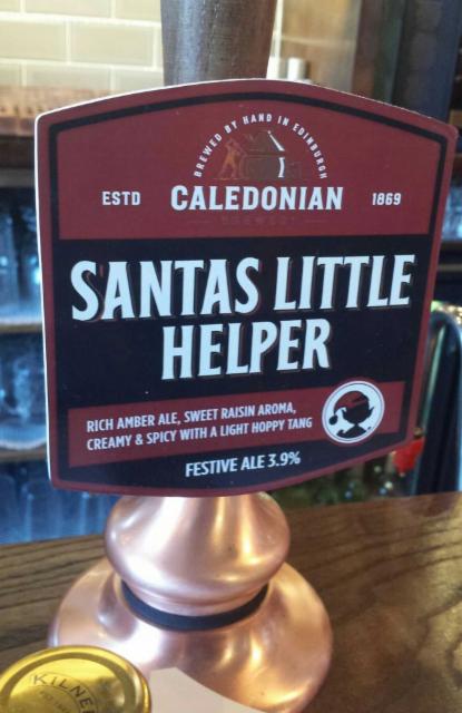 Santas Little Helper 3.9%, Caledonian Brewing, Scotland