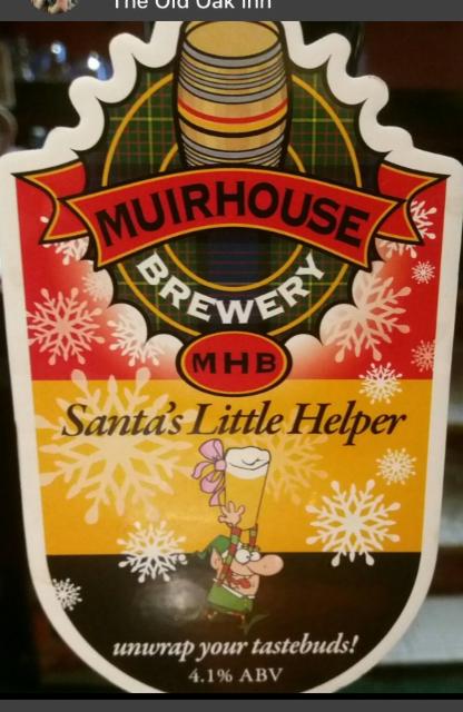 Santa's Little Helper 4.1%, Muirhouse Brewery, England