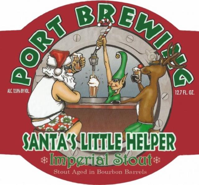 Santas Little Helper (Bourbon Barrel Aged) 12.0%, Port Brewing Company, United States