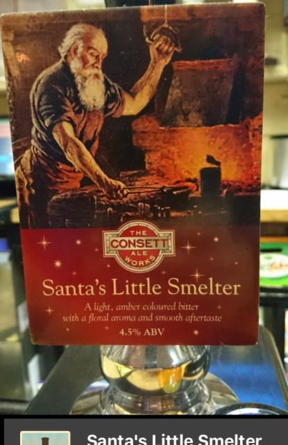 Santa's Little Smelter 4.5%, The Consett Ale Works, England