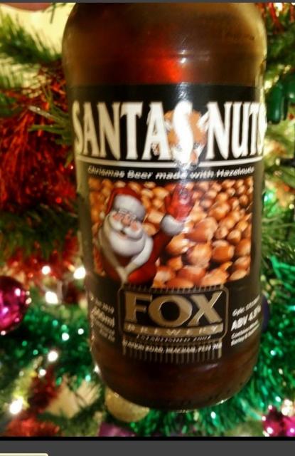 Santa's Nuts 4.8%, Fox Brewery, England