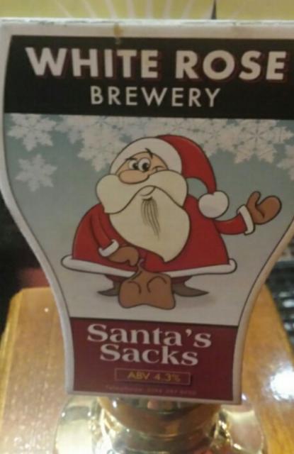 Santa's Sacks 4.3%, White Rose Brewery, England