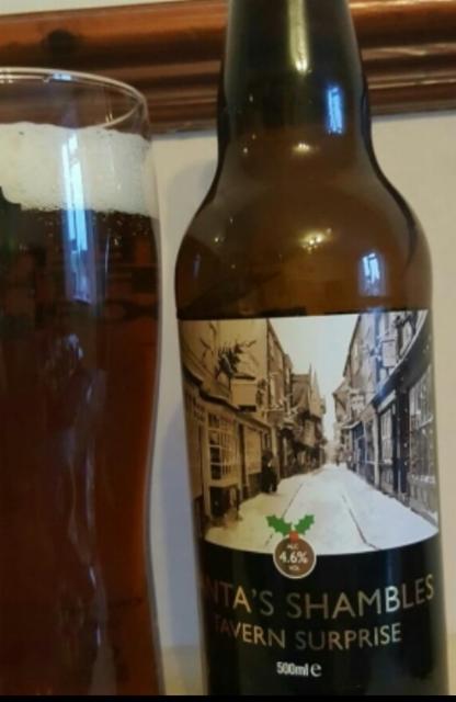 Santa's Shambles Tavern Suprise 4.6%, Rudgate Brewery, England