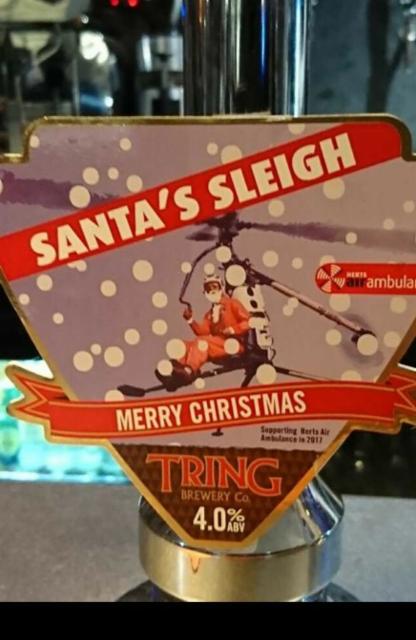 Santa's Sleigh 4.0%, Tring Brewery, England