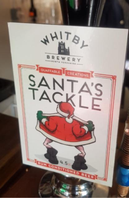 Santa's Tackle 4.5%, Whitby Brewery Limited, England