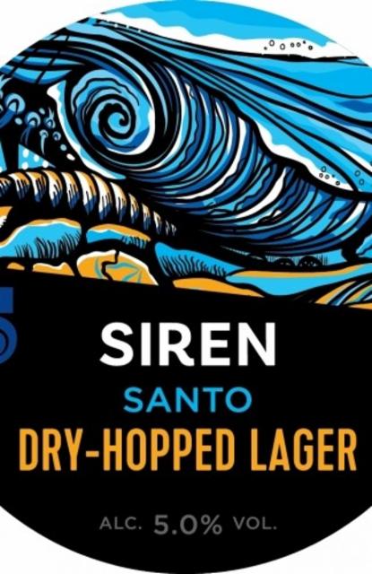 Santo 5.0%, Siren Craft Brew, England
