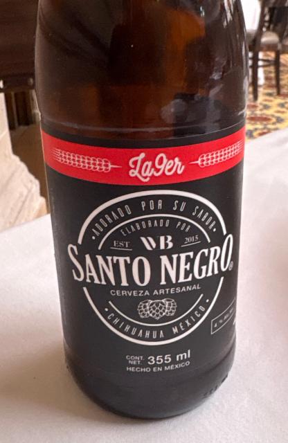 Santo Negro Lager 4.0%, Santo Negro WB, Mexico