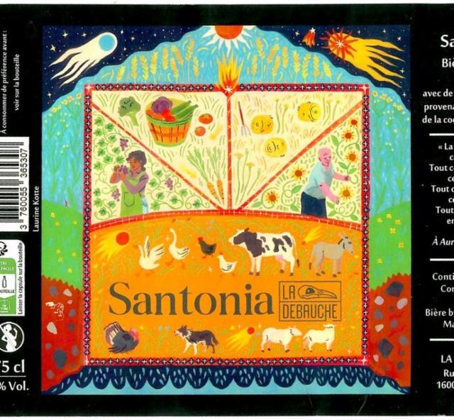 Santonia 5.0%, La Débauche, France