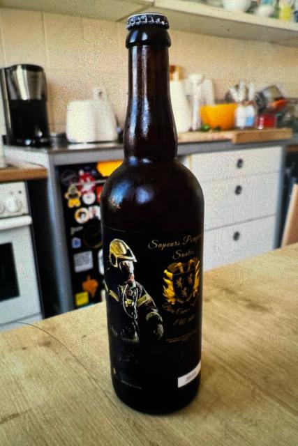 Sapeurs Pompiers Santes Cuvée spéciale 140 ans, Brasserie Breweppes