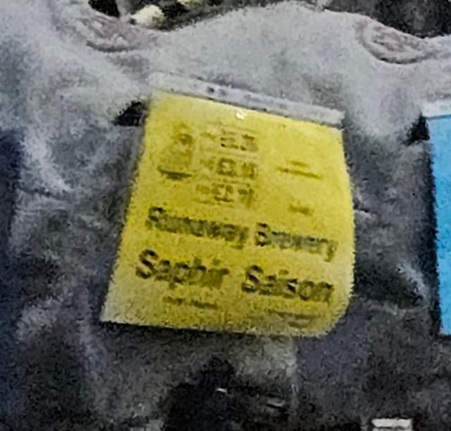 saphir saison, The Runaway Brewery