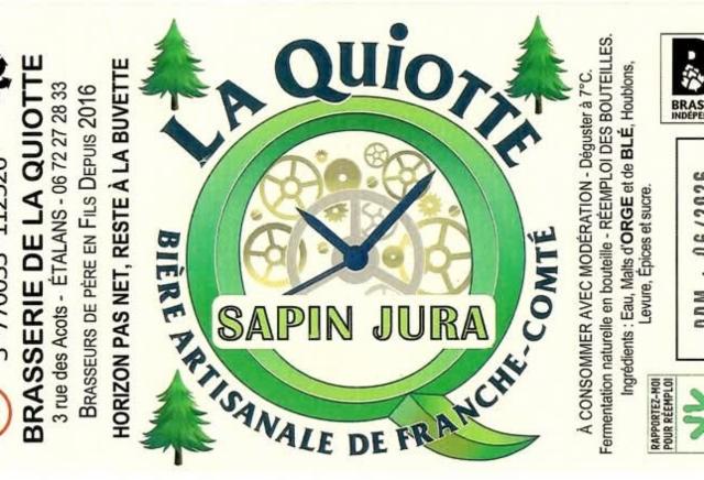 Sapin Du Jura, Brasserie De La Quiotte (GrosLam Beer)