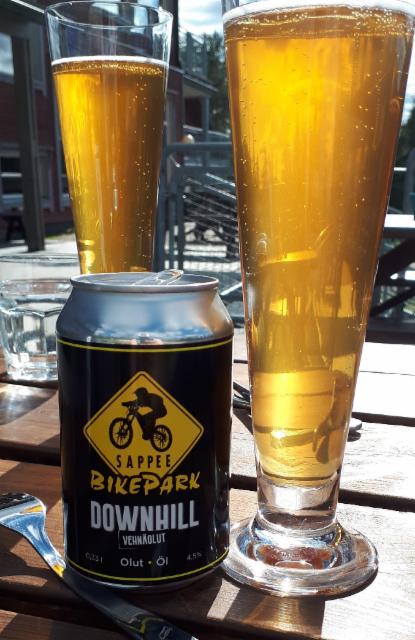 Sappee Bike Park Downhill Vehnäolut 4.5%, Kaleva Brewing Company, Finland