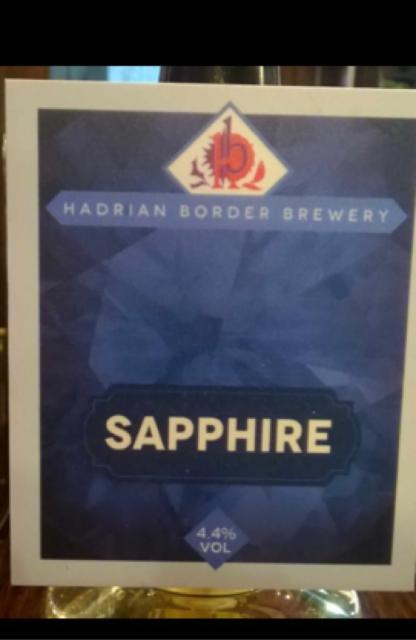 Sapphire 4.4%, The Hadrian Border Brewing Co, England