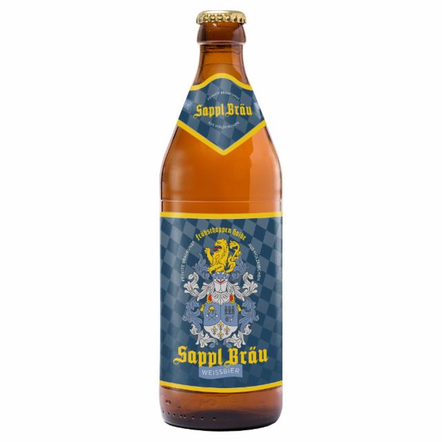 Sappl Bräu Weissbier "Frühschoppen Hoibe", Sappl Bräu