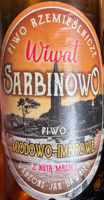 Sarbinowo, Piwo rzemiešlnicze