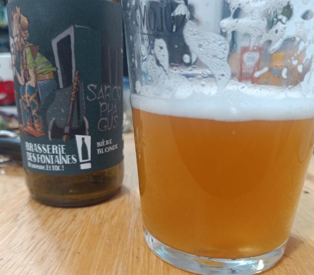 sarco pha gus 5.3%, Brasserie Des Fontaines, France