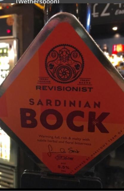 Sardinian Bock 5.5%, Revisionist, England