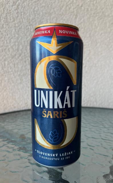Šariš Unikát 4.5%, Saris, Slovakia