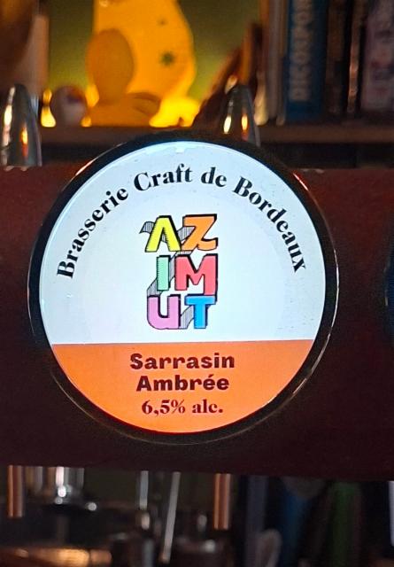Sarrasin Amber Ale, Azimut Brasserie