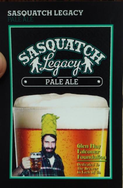 Sasquatch Legacy Pale Ale 4.6%, Ninkasi Brewing Company, United States