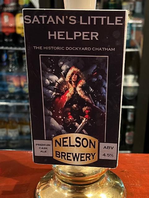 Satan's Little Helper 4.5%, Nelson Brewing, England