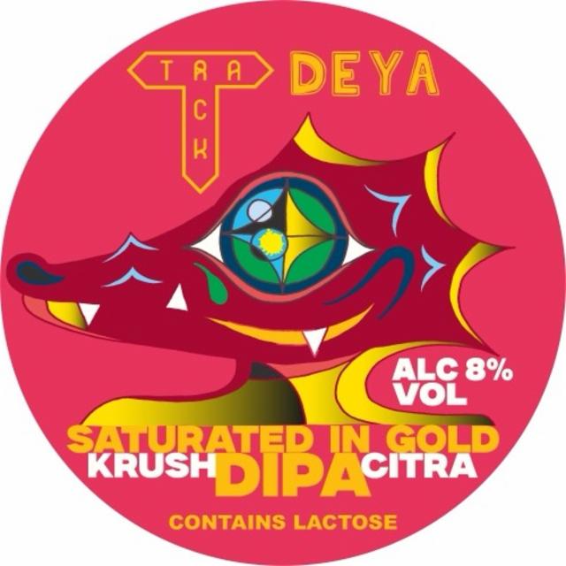 Saturated In Gold - Krush & Citra 8.0%, DEYA Brewing Company, England