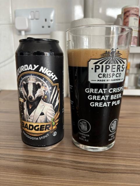 Saturday night badger, Bowland Brewery