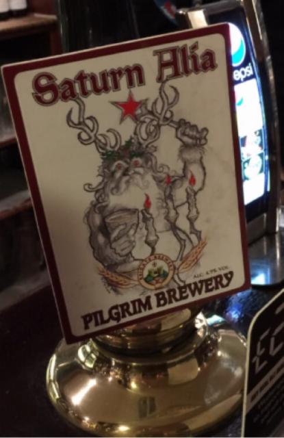 Saturn Alia 4.9%, Pilgrim Brewery, England