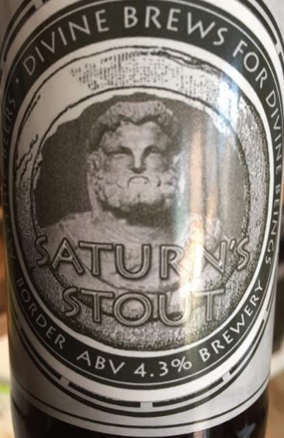 Saturn's Stout 4.3%, The Hadrian Border Brewing Co, England