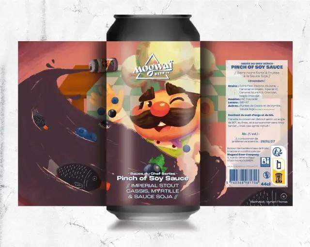 Sauce du Chef Series – Pinch of Soy Sauce 12.3%, Mogwaï Beer Company, France