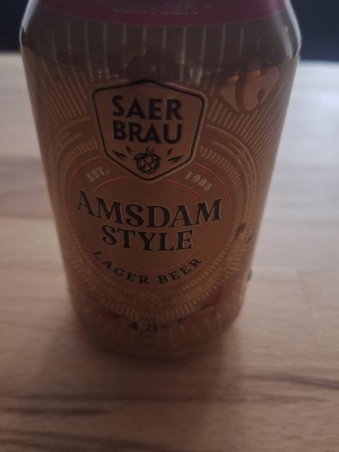 sauer brau amsterdam style 4.8%, Brauerei Sauer, Germany