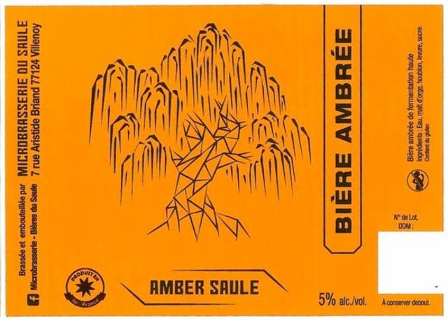 Saule Amber Ale 5.0%, Microbrasserie Du Saule, France