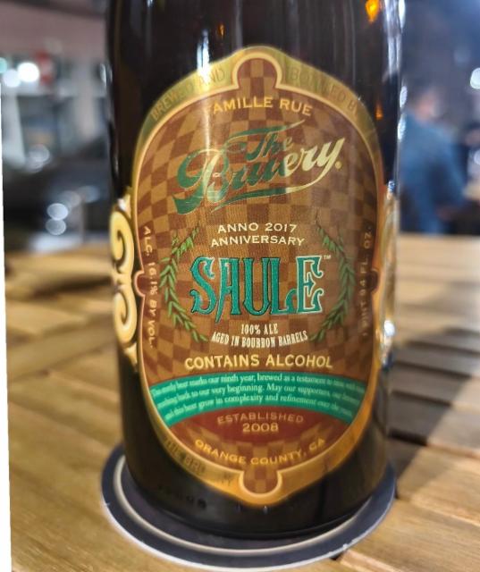 saule anno 2017 anniversary 16.1%, The Bruery, United States