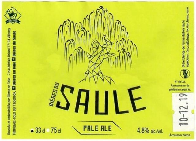 Saule Pale Ale 4.8%, Microbrasserie Du Saule, France