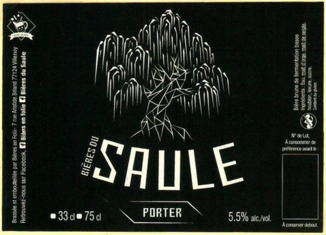 Saule Porter 5.5%, Microbrasserie Du Saule, France