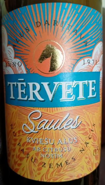 Saules 5.0%, Tērvetes Alus, Latvia