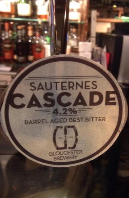 Sauternes Cascade 4.2%, Gloucester Brewery, England