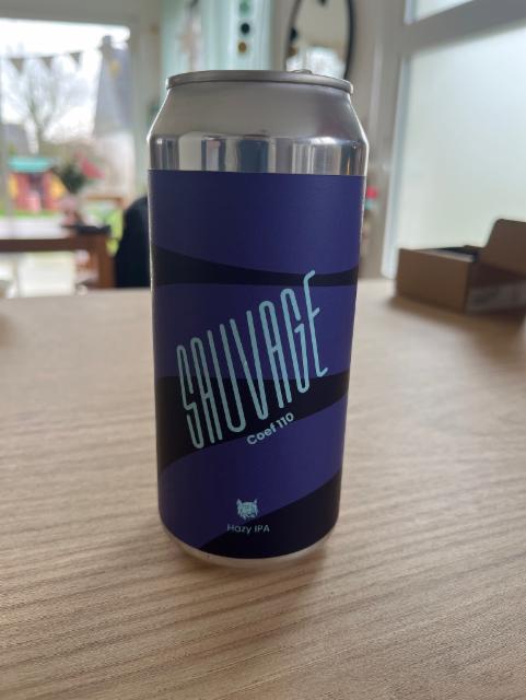 Sauvage coef 110 6.0%, Brasserie Sauvage, France