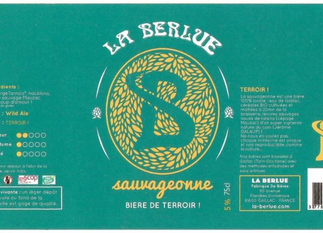 Sauvageonne 5.0%, La Berlue, France