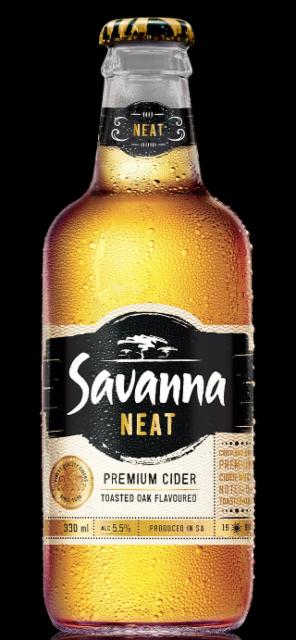 savanna neat 5.5%, Distell, South Africa