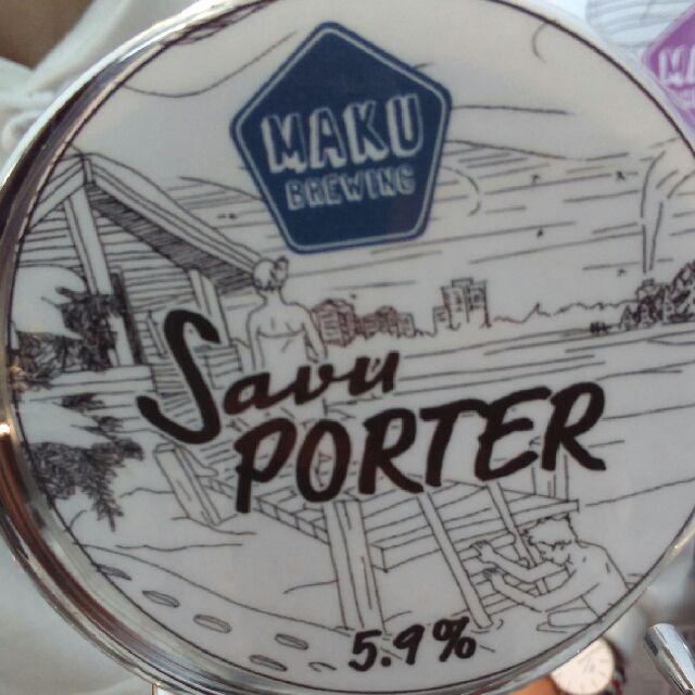 Savu Porter 5.9%, Maku Brewing, Finland