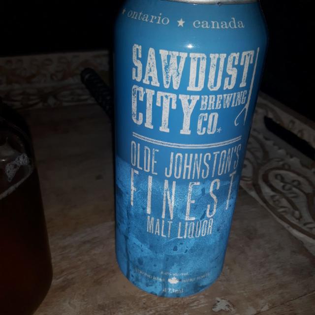 Sawdust City Olde Johnston's Finest 8.0%, Sawdust City Brewing Company, Canada