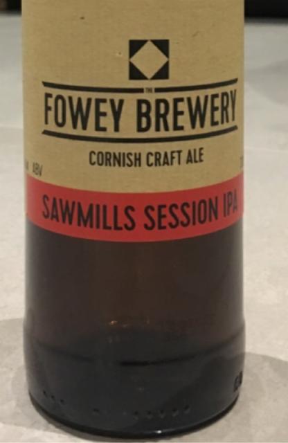 Sawmills Session IPA 4.5%, foweybrewery.co.uk, England